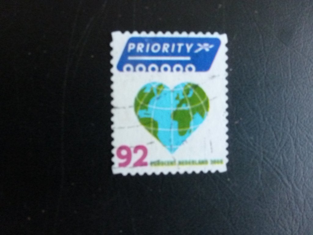 Nederland priority 2008 (losse zegel), Verzenden, Gestempeld
