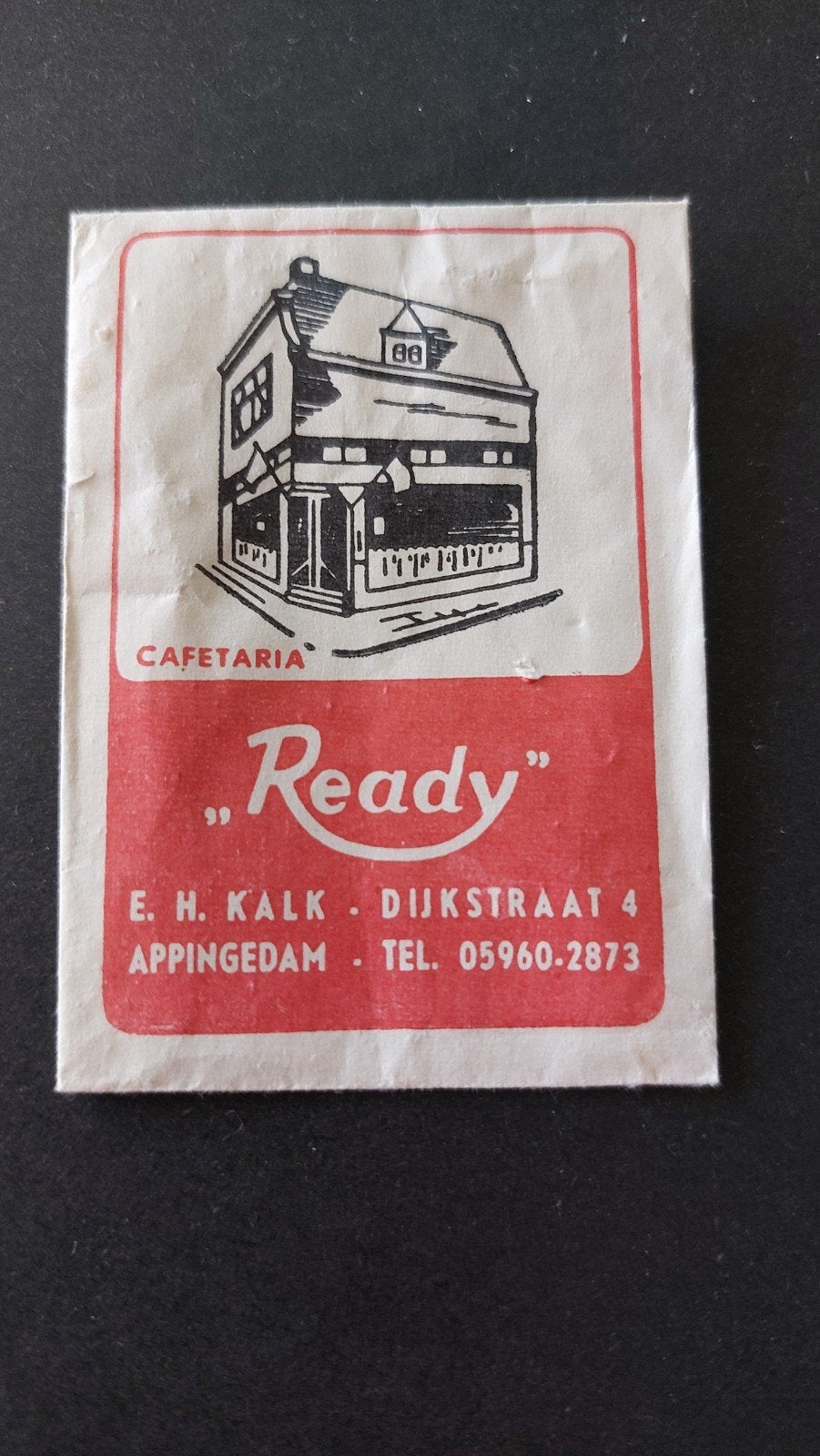 Appingedam, cafetaria "Ready", Verzenden, Nederland