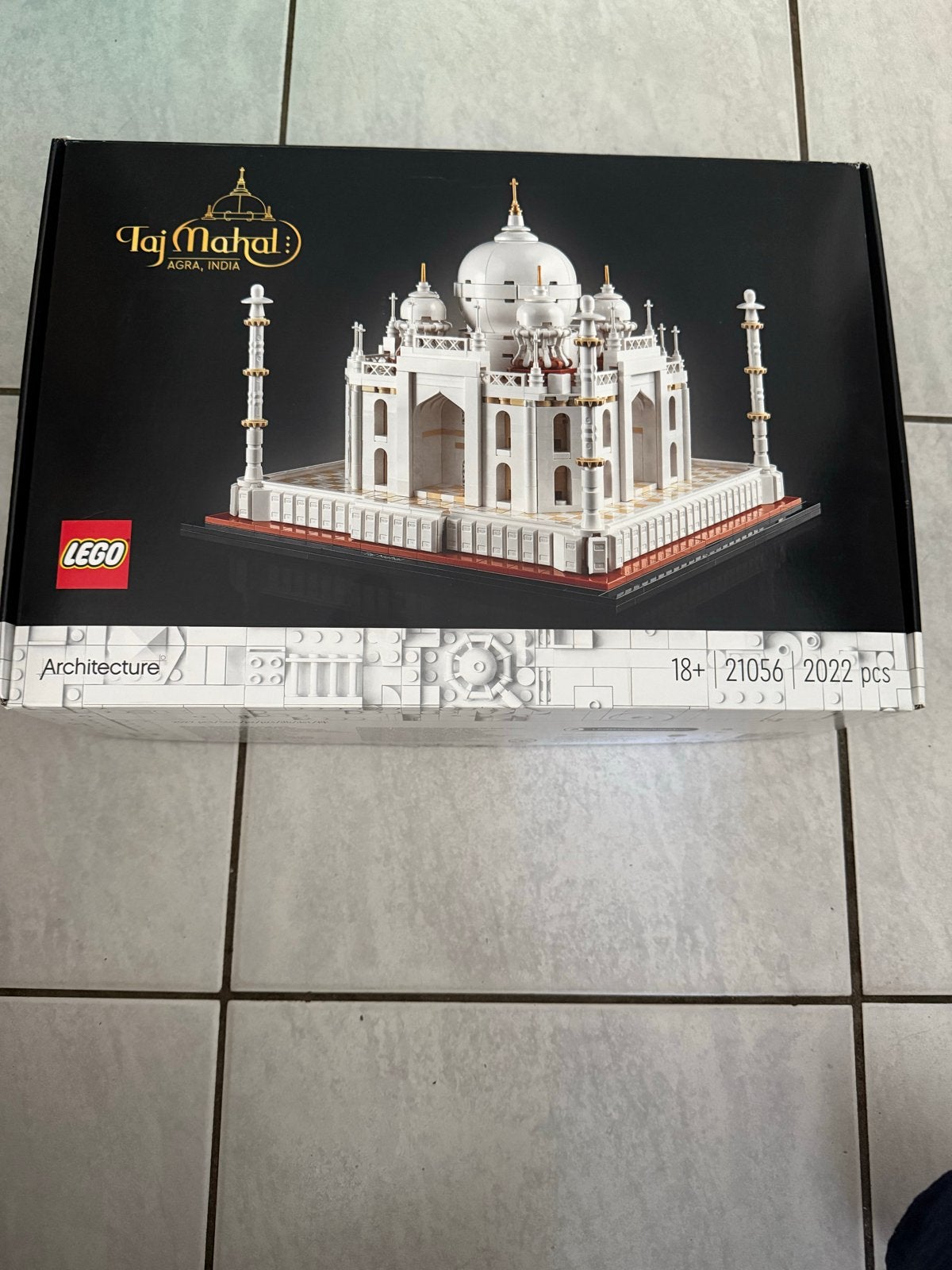 LEGO Architecture Taj Mahal 21056 met doos en boekje, Ophalen, Zo goed als nieuw, Overige merken