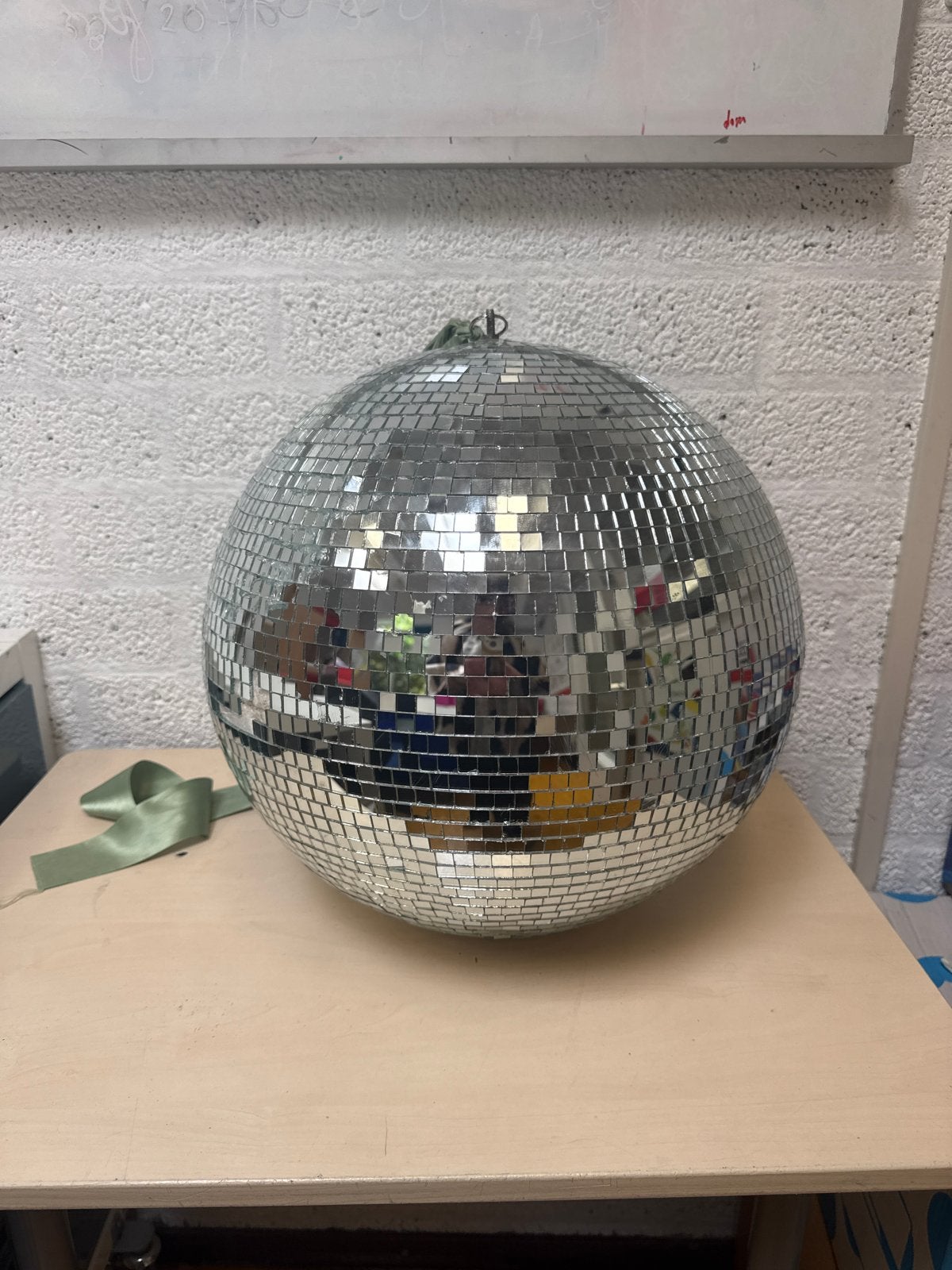 Grote discobal voor feestjes en evenementen, Hobby en Vrije tijd, Feestartikelen, Ophalen, Gebruikt, Versiering, Overige