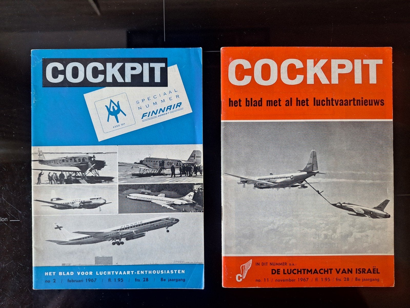 Twee uitgaves van Cockpit uit 1967, Boeken, Ophalen of Verzenden, Gelezen