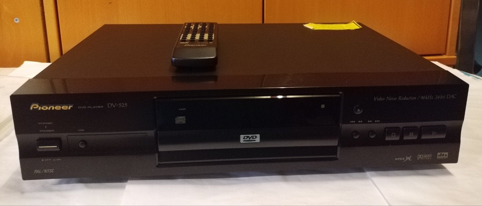 Pioneer DV-525 DVD-speler met afstandsbediening, Audio, Tv en Foto, Dvd-spelers, Ophalen of Verzenden, Gebruikt, Dvd-speler, Pioneer