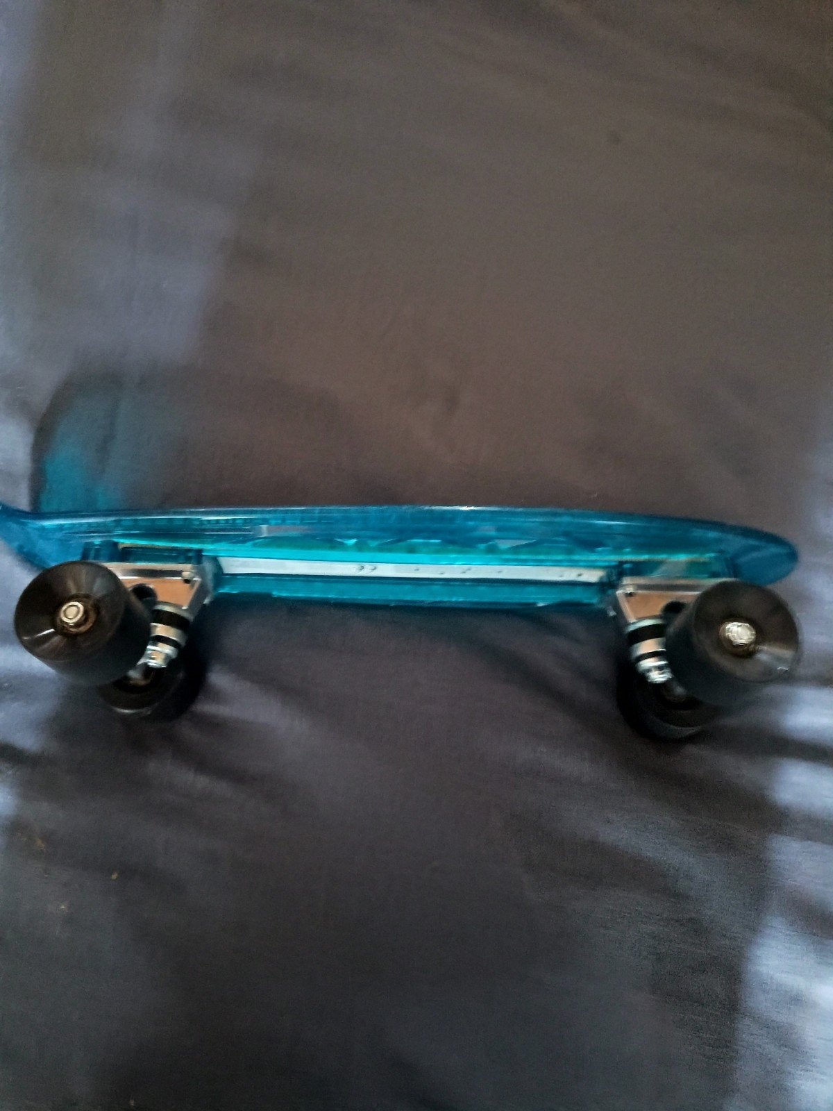 Kleine blauwe surfplank / skateboard, Ophalen of Verzenden, Gebruikt, Skateboard