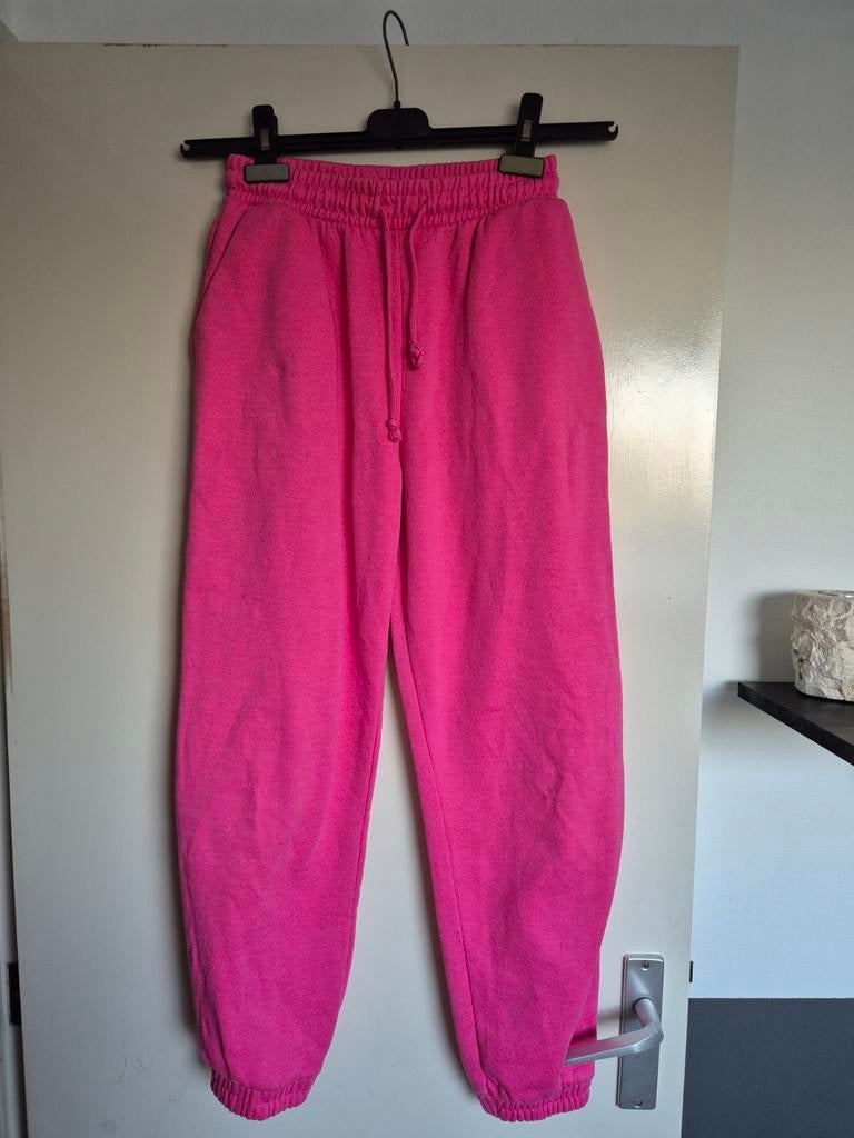 Roze joggingbroek van Zara, maat S, Kleding | Dames, Zara, Ophalen of Verzenden, Zo goed als nieuw, Roze