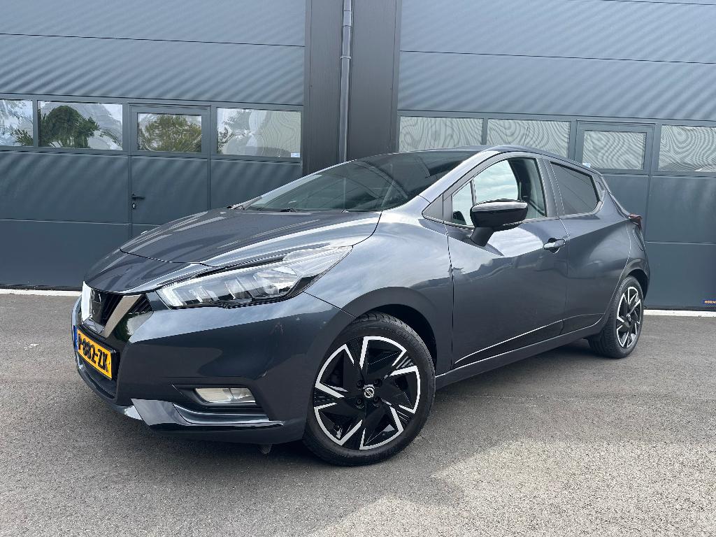 Nissan Micra 2022 | 1.0 |Zuinig • Modern • Comfortabel, Voorwielaandrijving, Stof, 40 €/maand, Parkeersensor