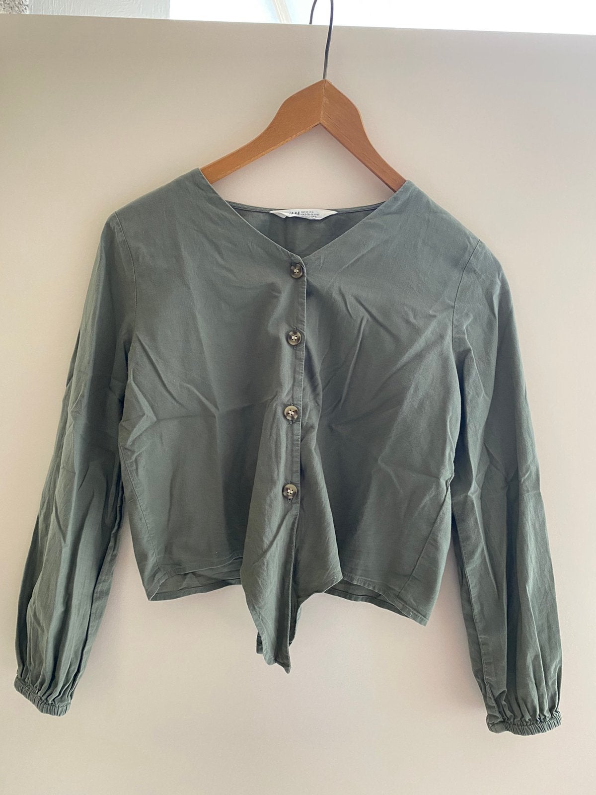 Meiden blouse - maat 158, Kleding | Dames, Ophalen of Verzenden, Zo goed als nieuw, Maat 34 (XS) of kleiner, Groen