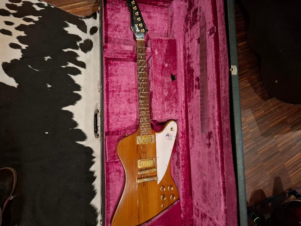 Vintage all original Gibson Firebird '76 Bicentennial 1976, Ophalen of Verzenden, Gebruikt, Solid body, Gibson