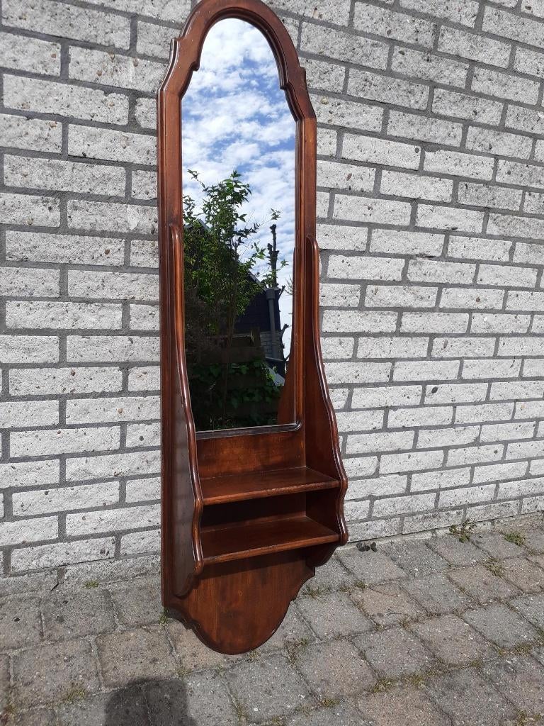 antieke spiegel, Antiek en Kunst, Verzenden, Rechthoekig, Minder dan 50 cm, 100 tot 150 cm