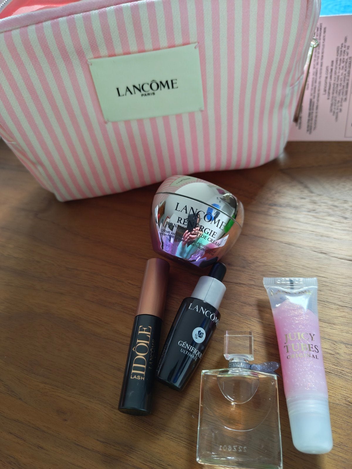Lancôme Make-up en Huidverzorging Set met Tasje, Overige kleuren, Gehele gezicht, Nieuw, Ophalen of Verzenden