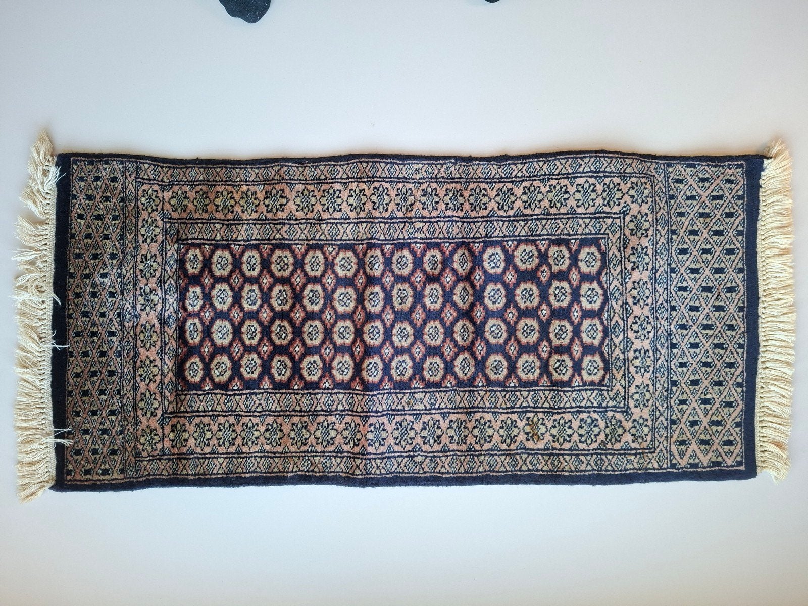 Vintage Oosters Tapijtje - 100x46 cm, Oosters, Vintage, Minder dan 50 cm, Gebruikt, 100 tot 150 cm