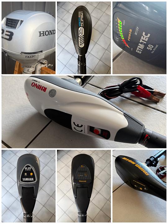 Minn Kota Haswing Rhino enz complete set of los vanaf 120,00, Watersport en Boten, Ophalen, Minder dan 5 pk, Elektrisch, Zo goed als nieuw