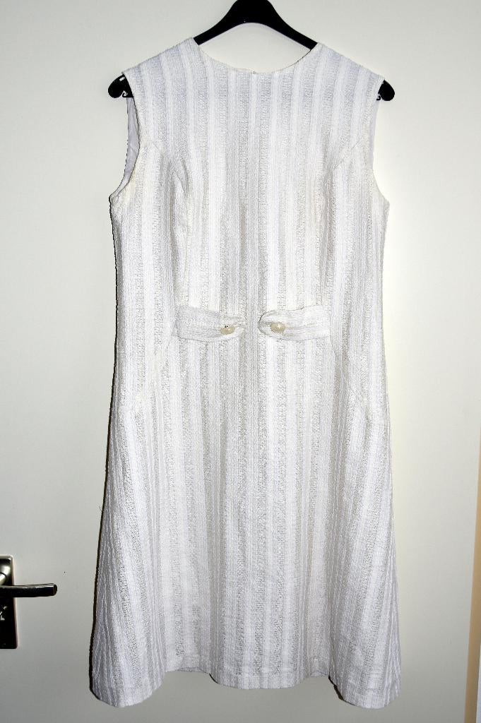 Originele retro Hanro jurk 50s 60s maat 38 / 40 vintage, Kleding | Dames, Verzenden, Gedragen, Maat 38/40 (M), Onder de knie