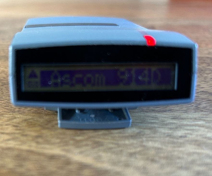 ☎️ Ascom H914D Pager 39.600MhZ H914 NO ACCU ☎️, Ophalen of Verzenden, Zo goed als nieuw, 1 handset