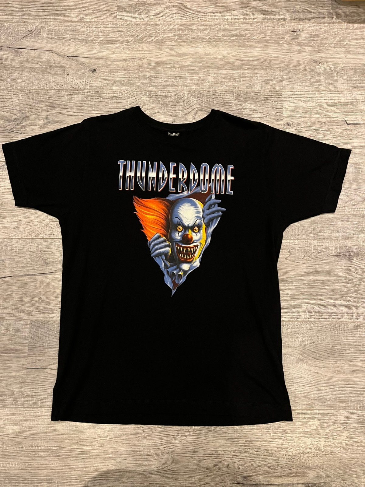 Thunderdome shirt, Ophalen of Verzenden, Zo goed als nieuw, Maat 52/54 (L), Zwart