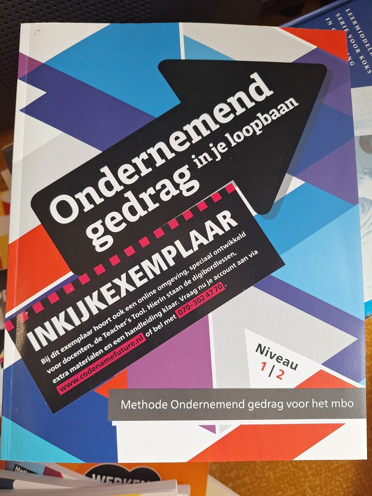 Ondernemend gedrag in je loopbaan MBO Niveau 1/2, Boeken, Ophalen of Verzenden, Nieuw, MBO