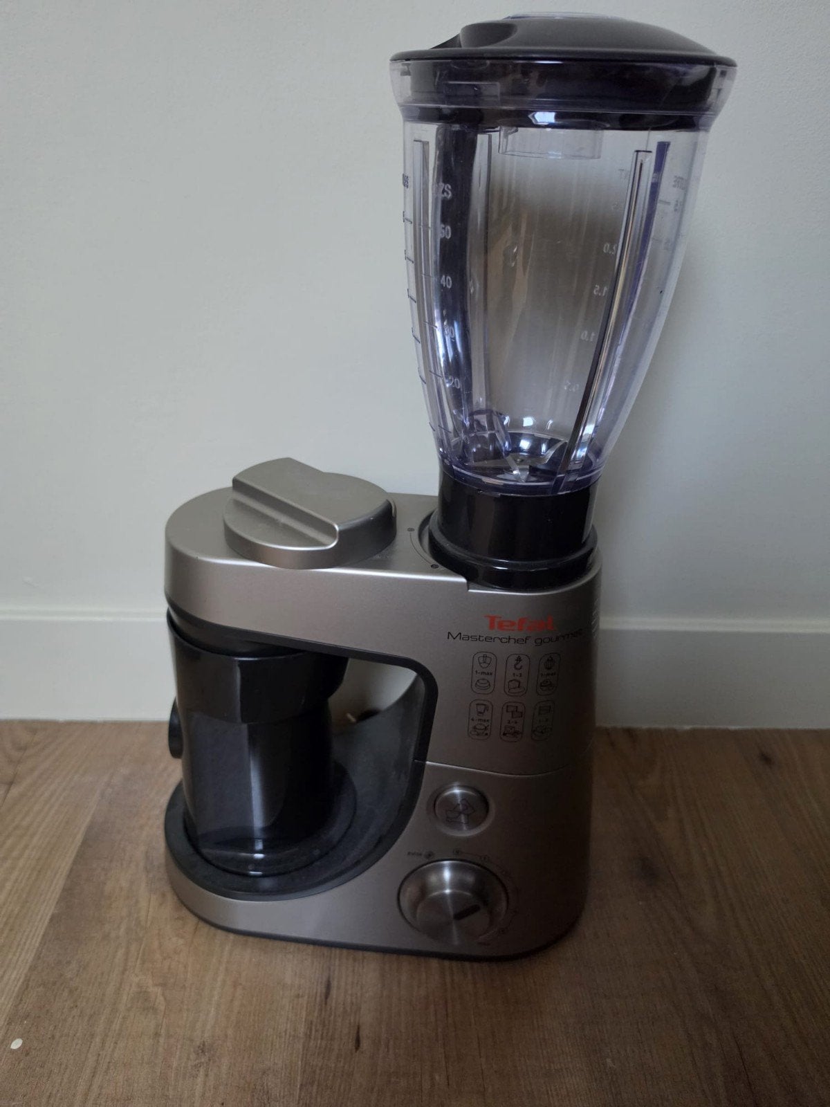 Tefal Masterchef Gourmet Keukenmachine met Blender, Ophalen, Gebruikt, 1 tot 2 liter, 3 snelheden of meer