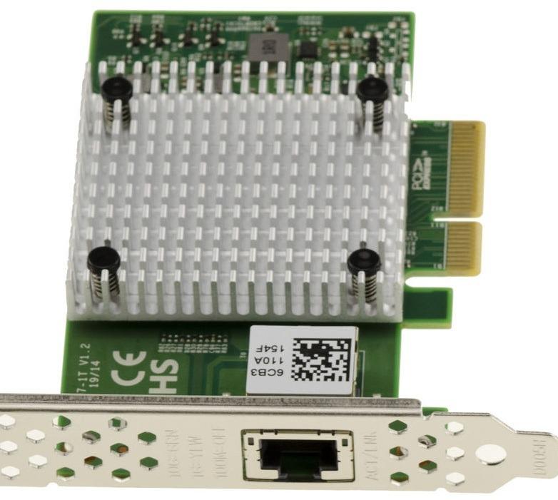 Uptimed PCI-e 10GB 1-Poort UP-10G-W-AQC107-1RJ45 met, Niet ingevuld, Niet ingevuld, Niet ingevuld