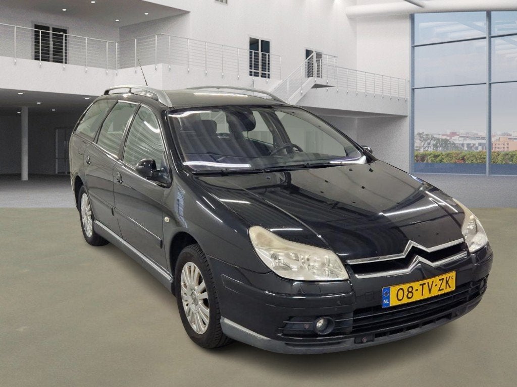Citroen C5 Break 2.0-16V Ligne Business, Auto's, Citroën, Gebruikt, 4 cilinders, Zwart, Origineel Nederlands