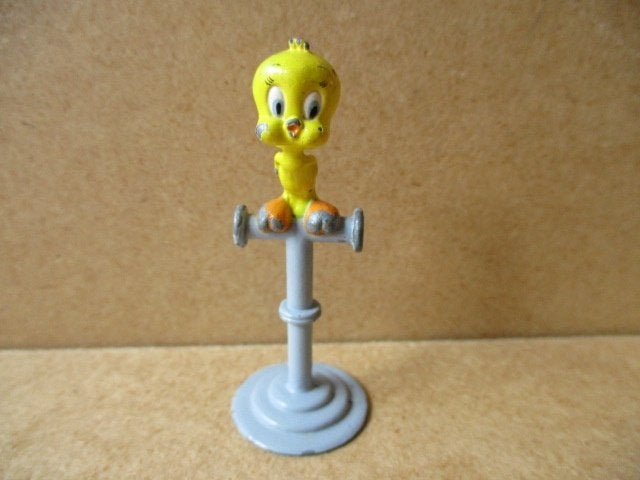 adv10435 tweety poppetje 6, Ophalen, Looney Tunes, Gebruikt, Beeldje of Figuurtje