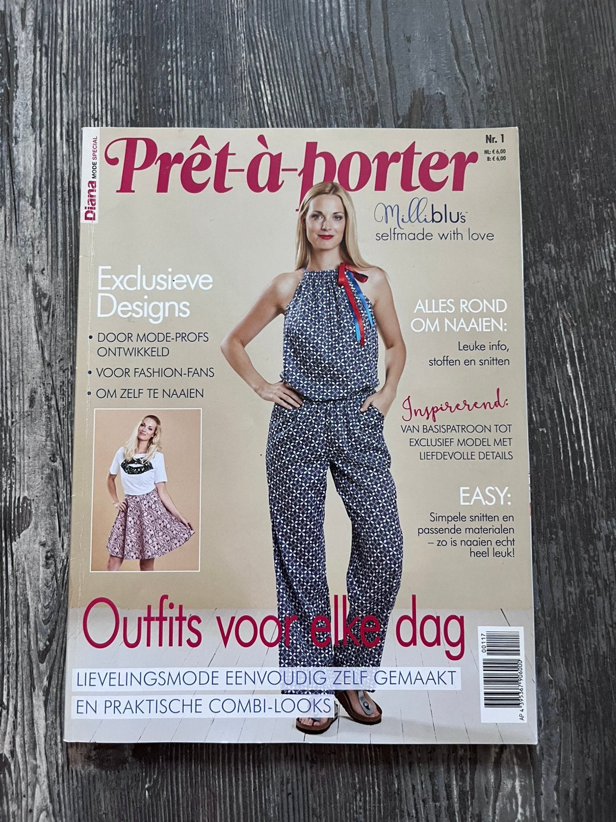 Prêt-a-porter (Diana mode special) nr 1, Hobby en Vrije tijd, Kledingpatronen, Ophalen of Verzenden, Zo goed als nieuw, Vrouw