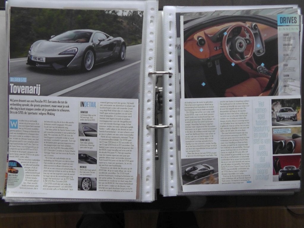 McLaren 570S ? Eerst 15x autotest lezen, Ophalen, Gelezen