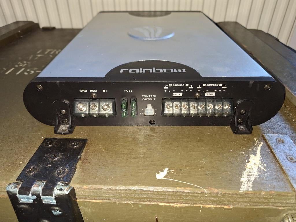 Rainbow KW 4150 Analog AudioKraftwerk Versterker, Auto diversen, Autospeakers, Ophalen of Verzenden, Gebruikt