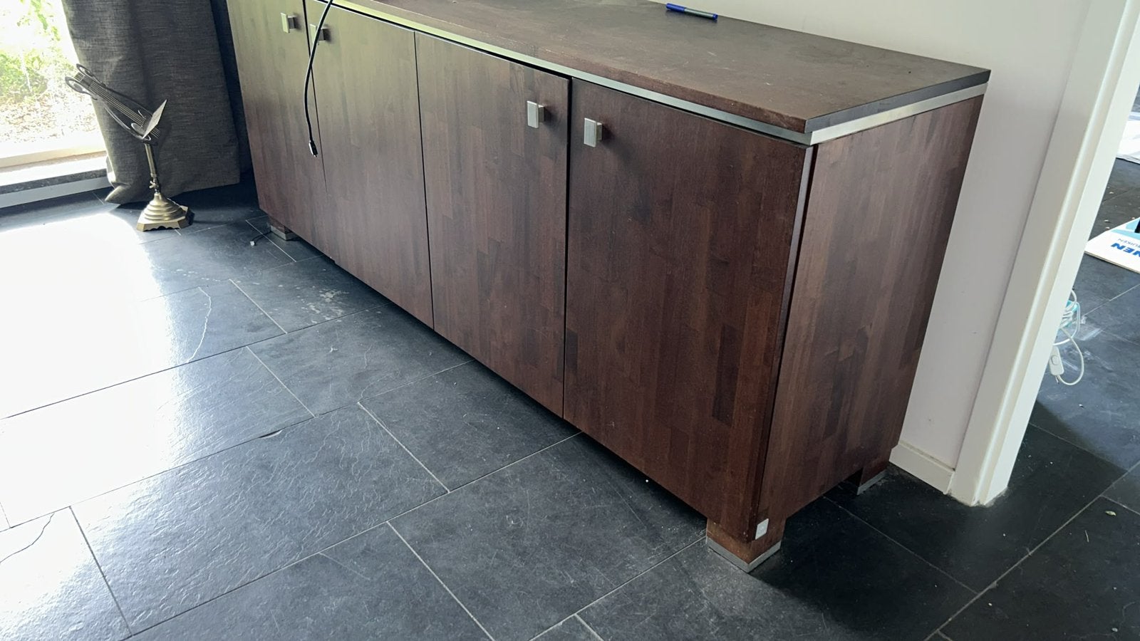 Tv meubel, Huis en Inrichting, Kasten | Dressoirs, Ophalen, Zo goed als nieuw, 25 tot 50 cm