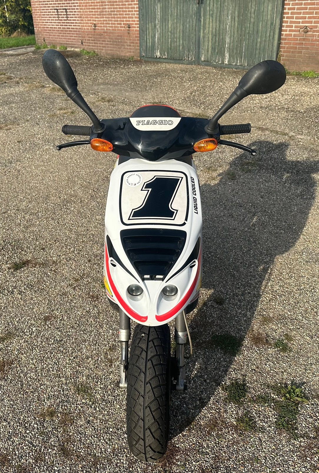 Piaggio NRG mc1/sal1t LC, Fietsen en Brommers, Ophalen, Zo goed als nieuw, Tweetakt, NRG