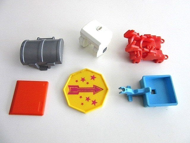 Diverse Playmobil onderdelen - Hoed Pistool Vizier sleutel, Ophalen of Verzenden