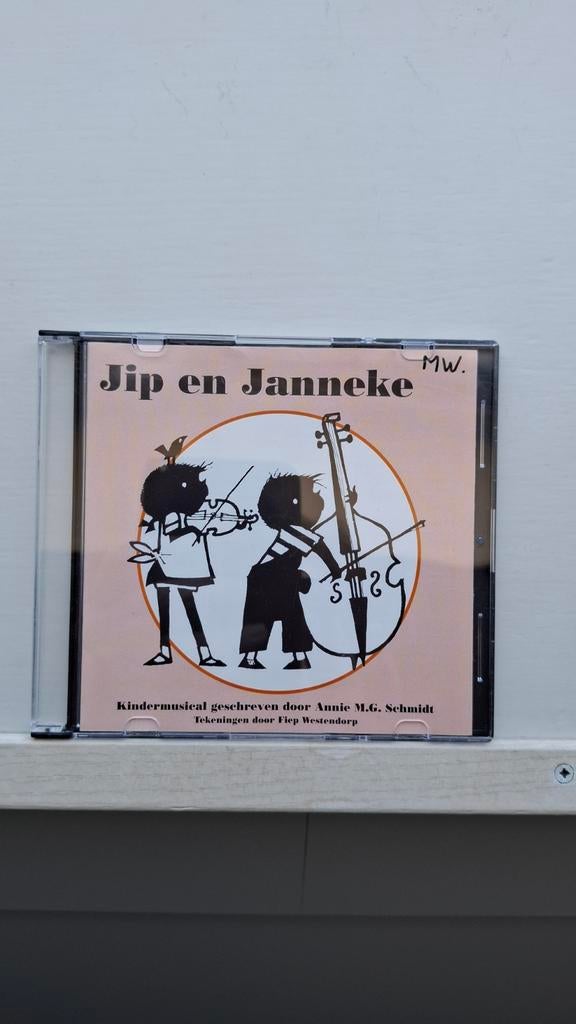 Jip en Janneke musical Fluitje van een cent CD KRASVRIJ