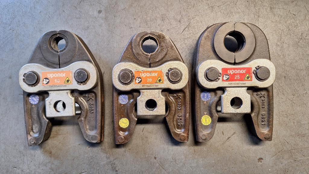 Uponor Persbekken set Pers bekken. U profiel., Auto diversen, Autogereedschap, ., Ophalen of Verzenden, Zo goed als nieuw, .