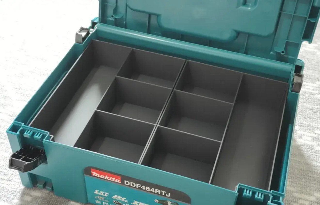 Makpac Inzetbak Organizer voor Makita koffer – Opbergsysteem, Ophalen of Verzenden, Zo goed als nieuw