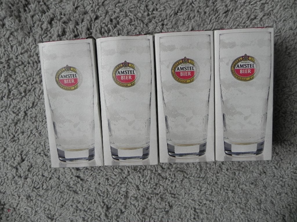 Amstel Bier Glazen, Verzamelen, Ophalen, Zo goed als nieuw, Glas of Glazen, Amstel