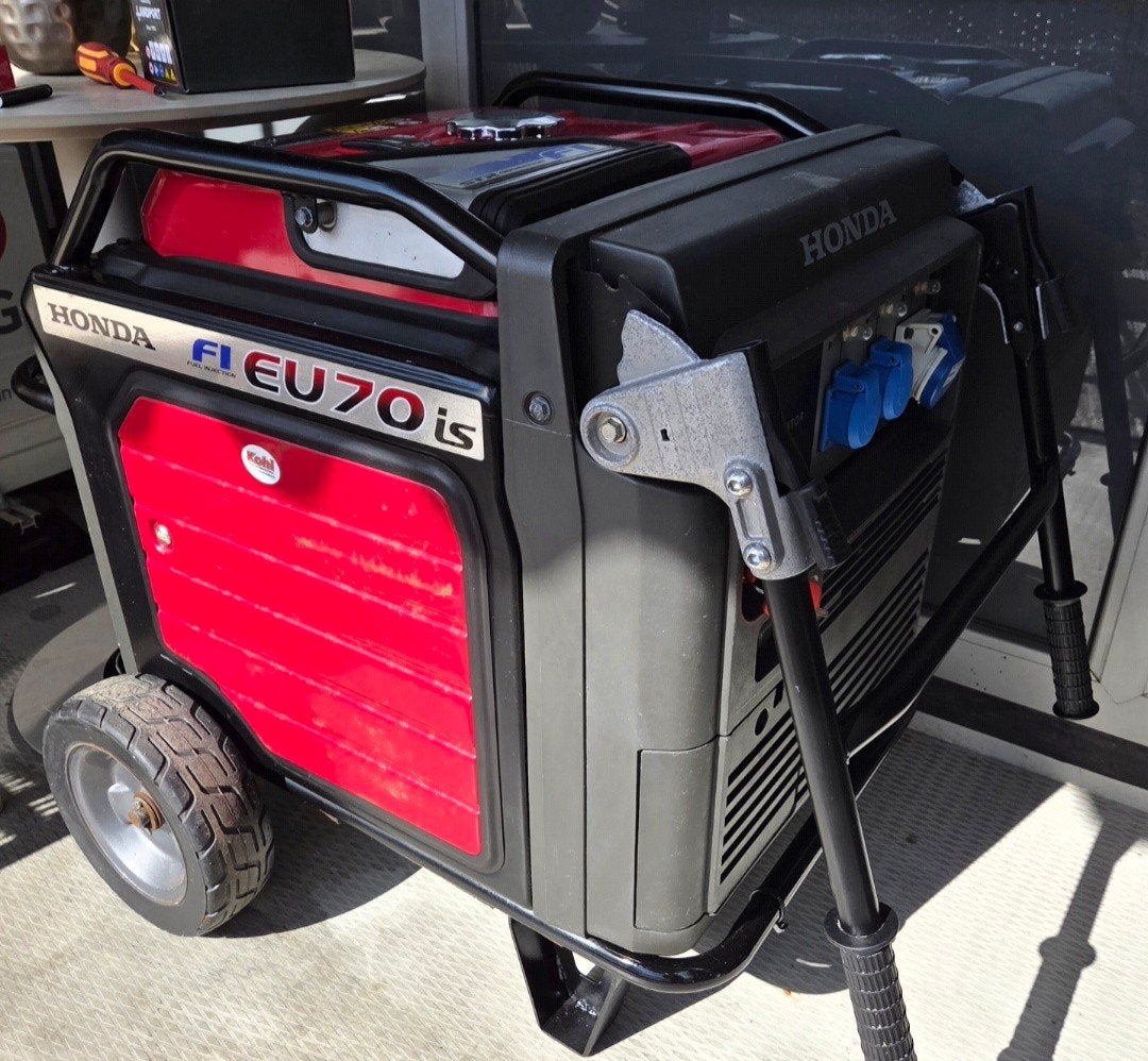 Honda EU70is generator, Ophalen of Verzenden, Gebruikt