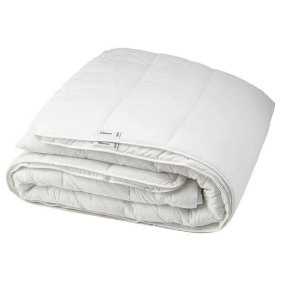 Ikea Smásporre 2 pers. dubbel dekbed 2.00 x 2.00 z.g.a.n, Huis en Inrichting, Ophalen, Wit, Tweepersoons, IKEA