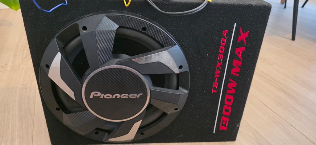 Pioneer TS-WX300A 1300W subwoofer auto, Auto diversen, Autospeakers, Ophalen, Zo goed als nieuw