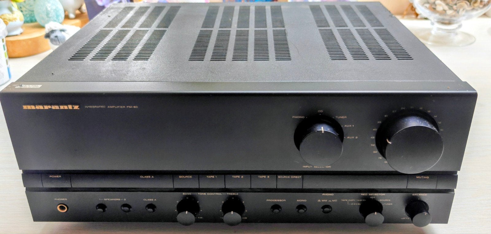Marantz PM-80 Geïntegreerde Versterker - Klasse A, Audio, Tv en Foto, Versterkers en Receivers, Marantz, Gebruikt, Ophalen of Verzenden