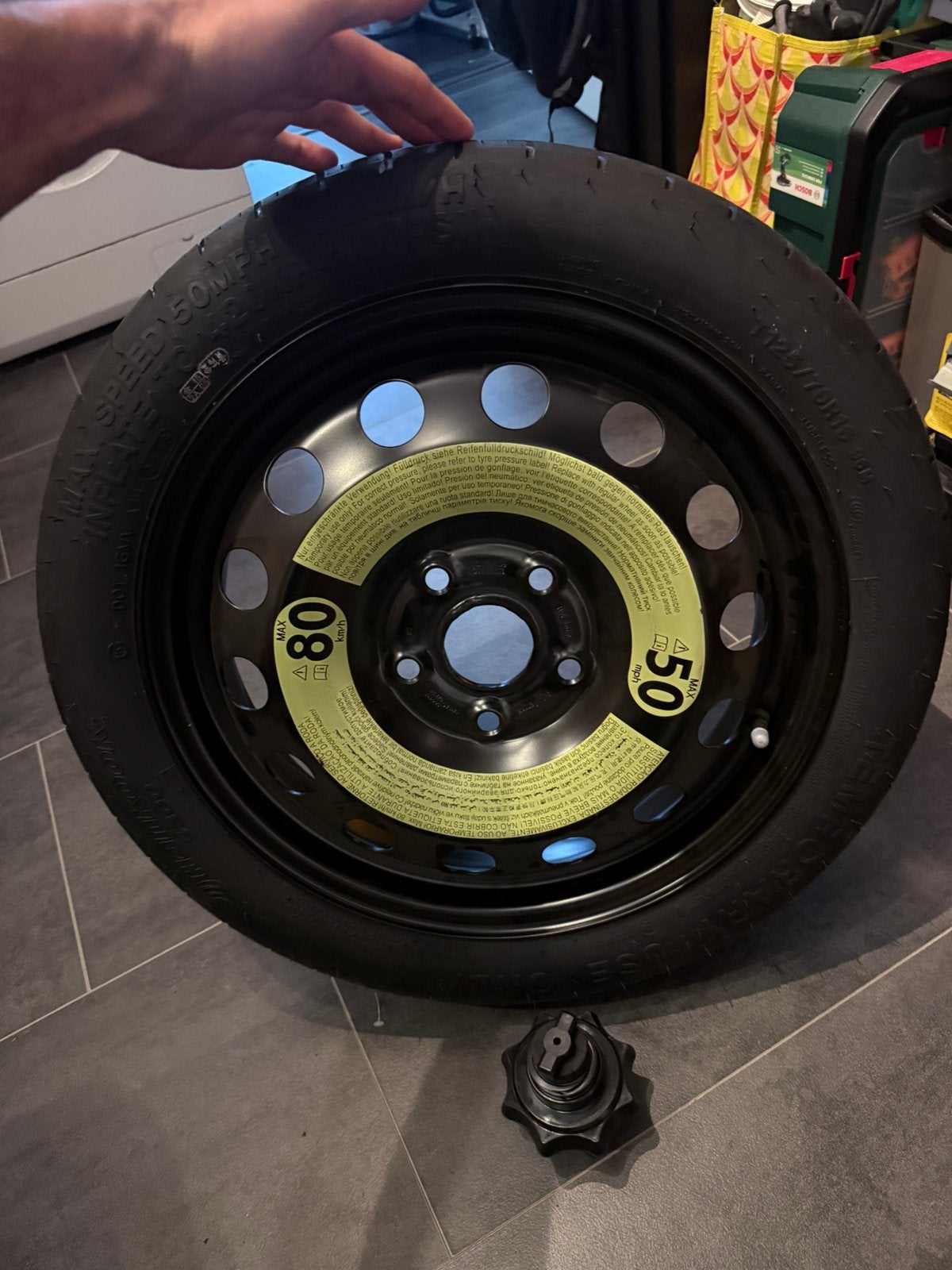 Reservewiel VW Golf 7, Ophalen, Nieuw