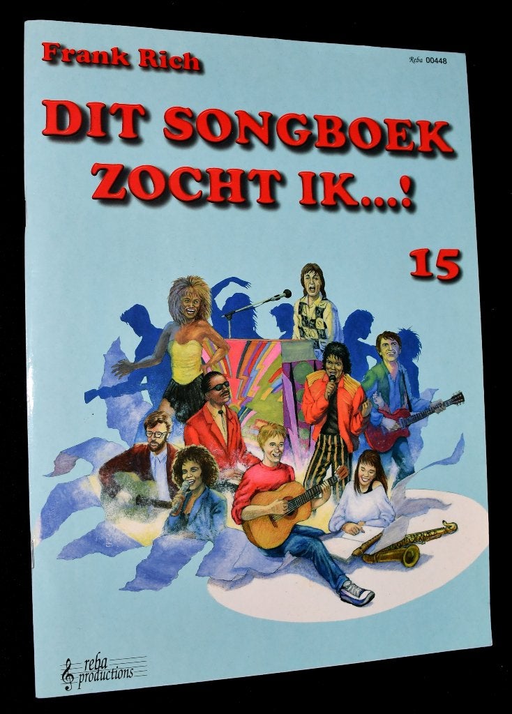 Frank Rich - Dit Songbook Zocht Ik ... - 15 (Reba, 2001), Gitaar, Ophalen of Verzenden, Zo goed als nieuw, Artiest of Componist