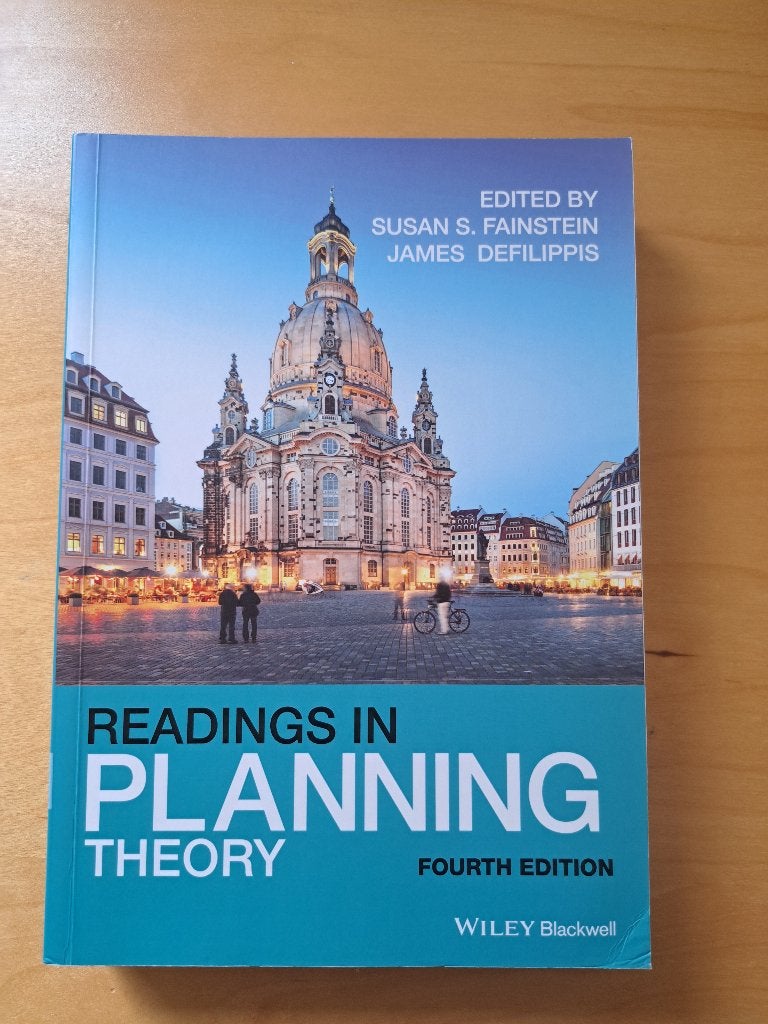 Readings in Planning Theory, Boeken, Niet van toepassing, Ophalen of Verzenden, Zo goed als nieuw, Wiley Blackwell