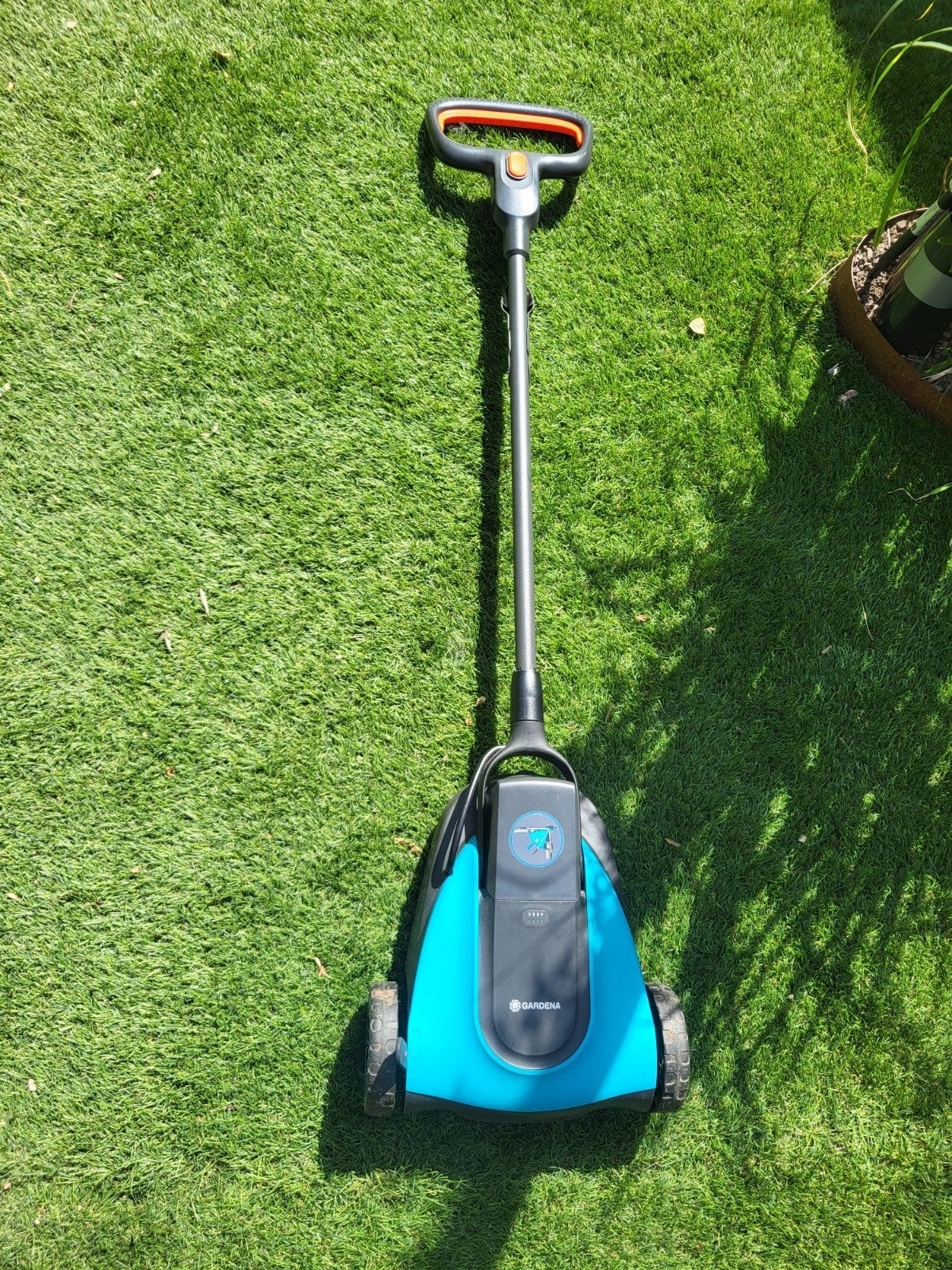 Gardena accu grasmaaier HandyMover, Ophalen, Gebruikt, Accu-grasmaaier, Gardena.