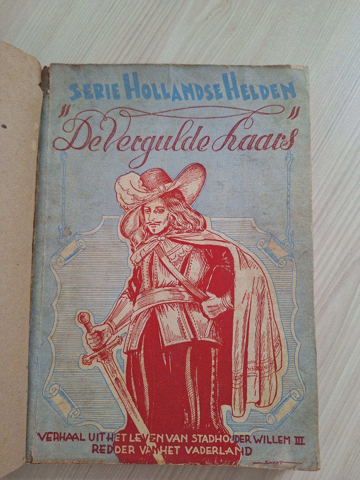 De Vergulde Laars - Hollandse Helden No. 2, Ophalen of Verzenden, Gelezen, H.P. v.d. Aardweg, Fictie algemeen