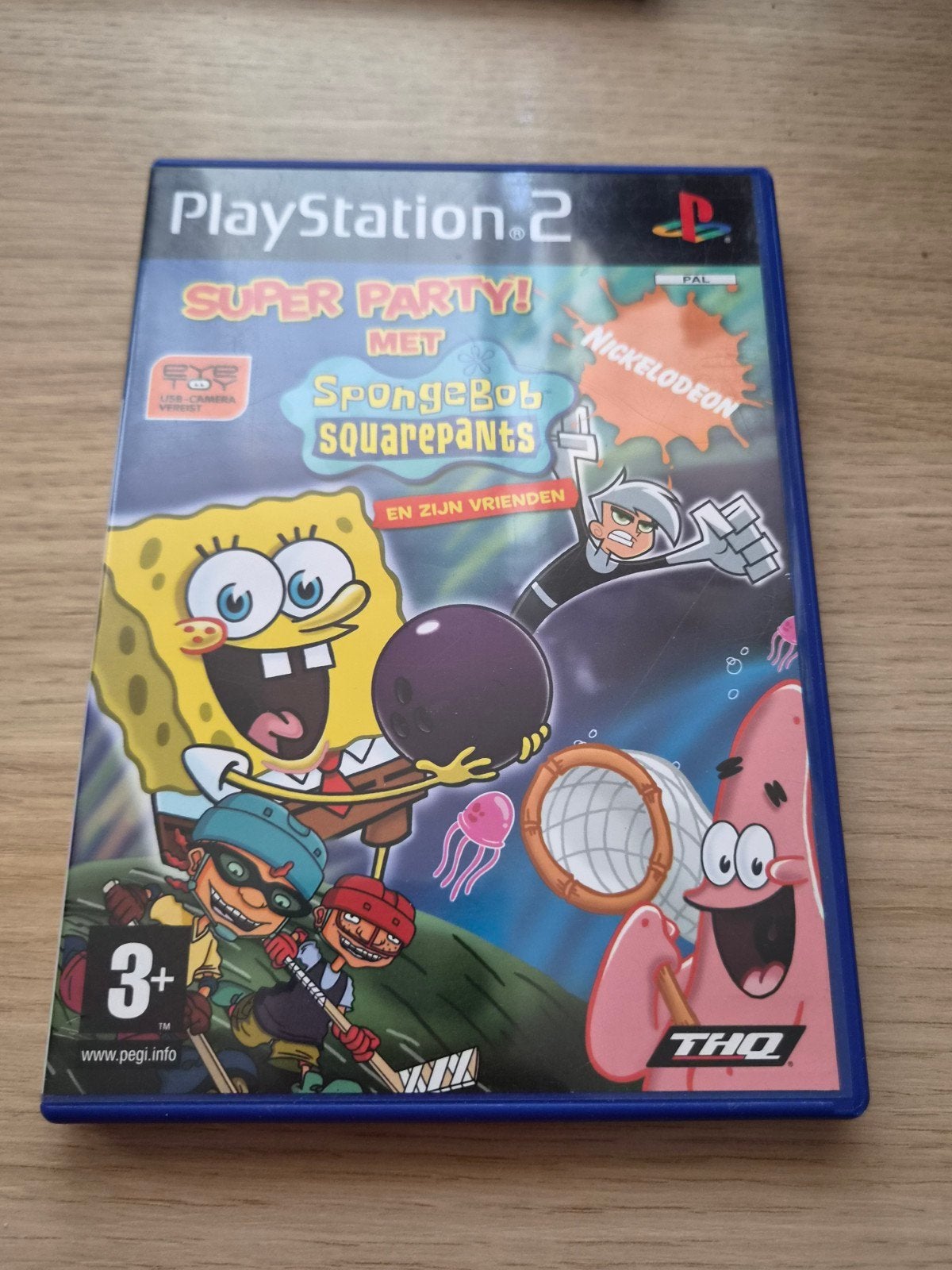 SpongeBob SquarePants Super Party! PS2 (PAL), Gebruikt, Overige genres, Eén computer, Ophalen of Verzenden