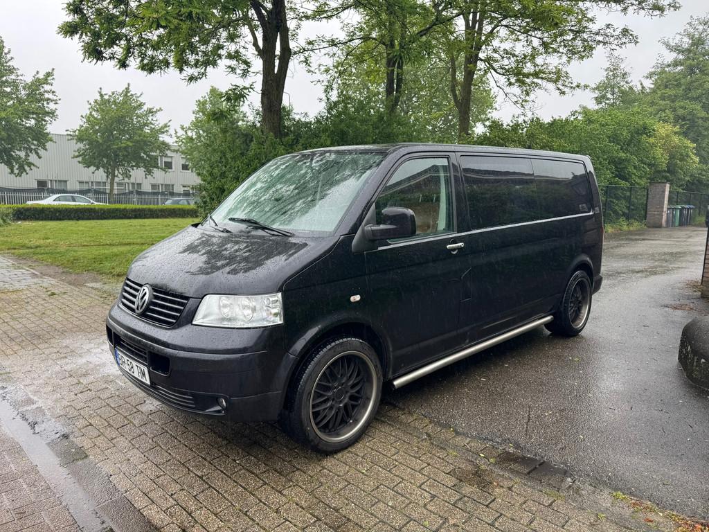 Volkswagen Transporter 2.5 TDI 170PK DUBBEL CABINE / EXPORTP, Auto's, Bestelauto's, Voorwielaandrijving, Gebruikt, Volkswagen