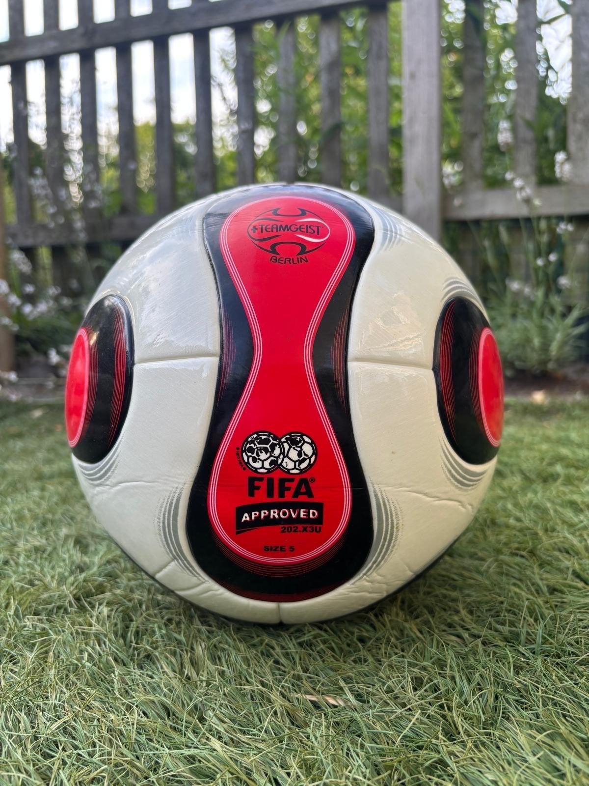 WK matchbal 2006 en EK 2016 winterbal, Sport en Fitness, Voetbal, Maat XL, Verzenden, Gebruikt, Bal