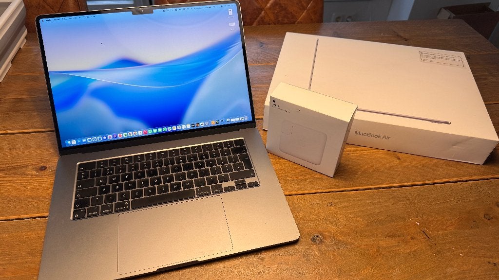 MacBook Air, 15 inch, M2, 2023, Computers en Software, Ophalen, 256 GB, 8 GB, Zo goed als nieuw