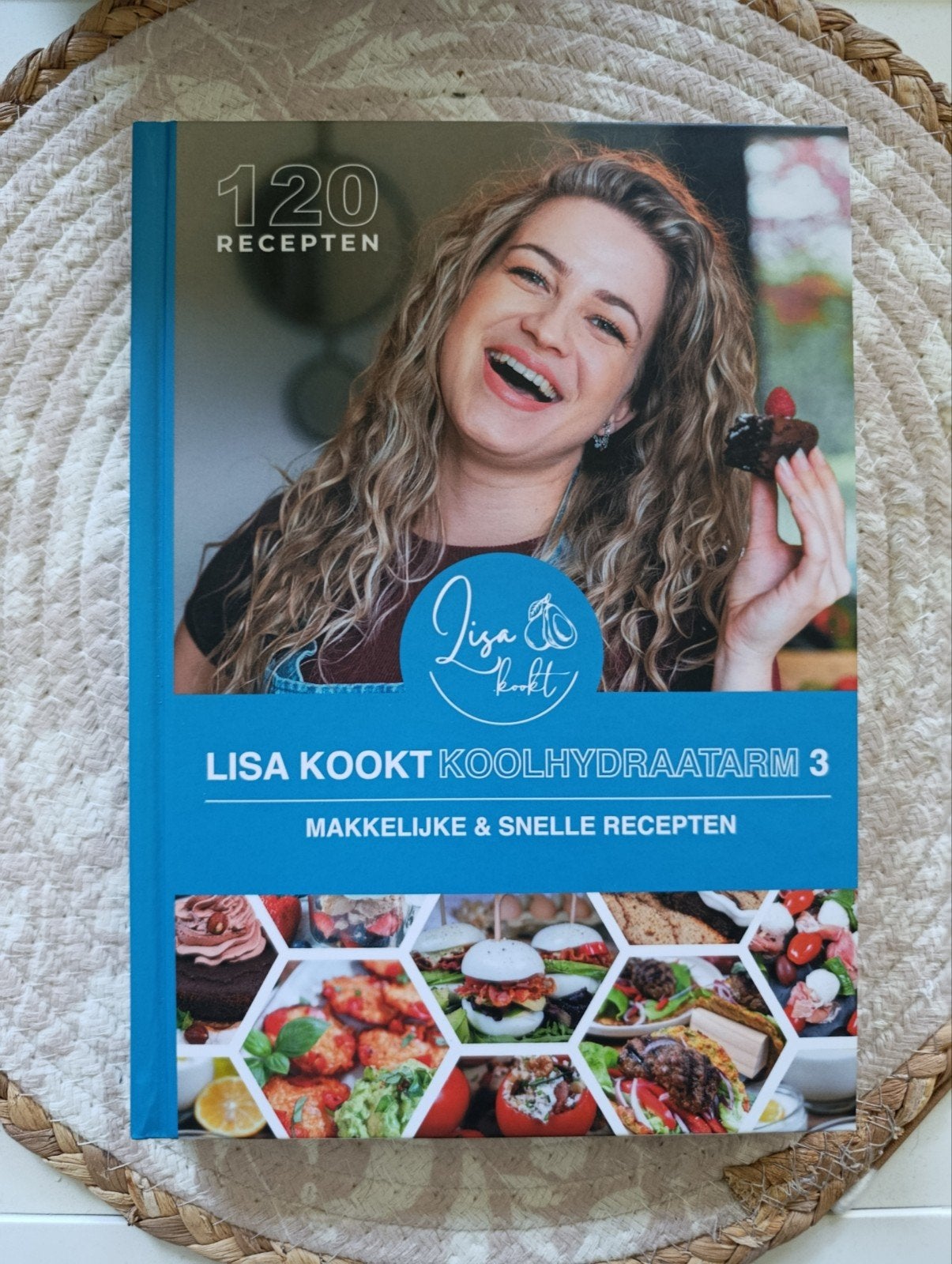 Lisa Kookt Koolhydraatarm 3, Boeken, Kookboeken, Ophalen, Zo goed als nieuw, Hoofdgerechten, Gezond koken