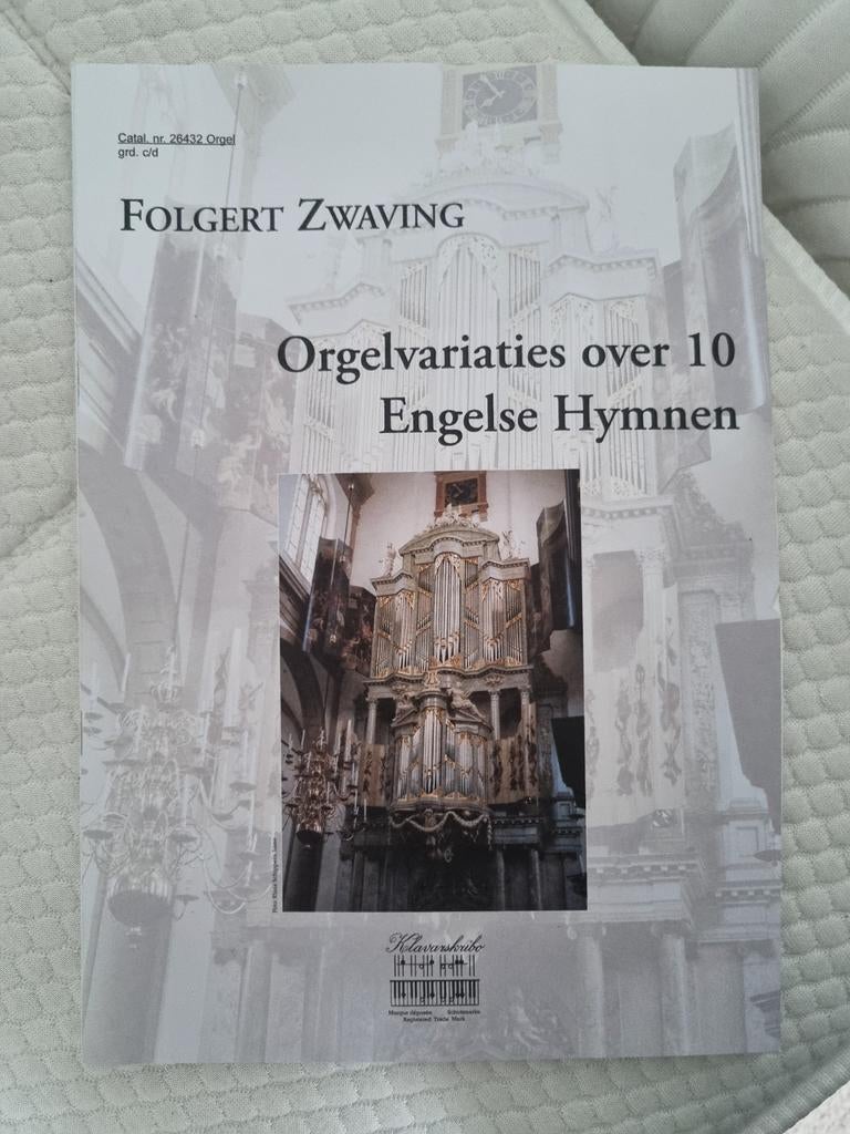 Klavarskribo variaties over 10 Engelse Hymnen, Muziek en Instrumenten, Ophalen of Verzenden, Artiest of Componist, Religie en Gospel