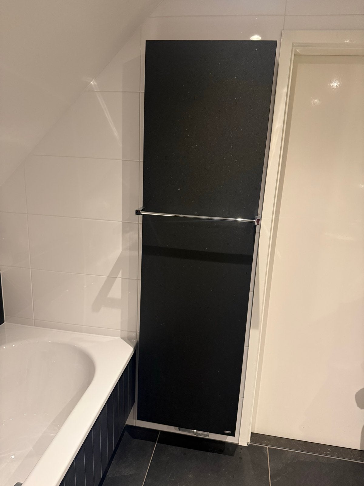 Design radiator 180x20x52 cm met handdoekenstang Thermic, Doe-het-zelf en Verbouw, Ophalen, Gebruikt, Radiator, Minder dan 60 cm