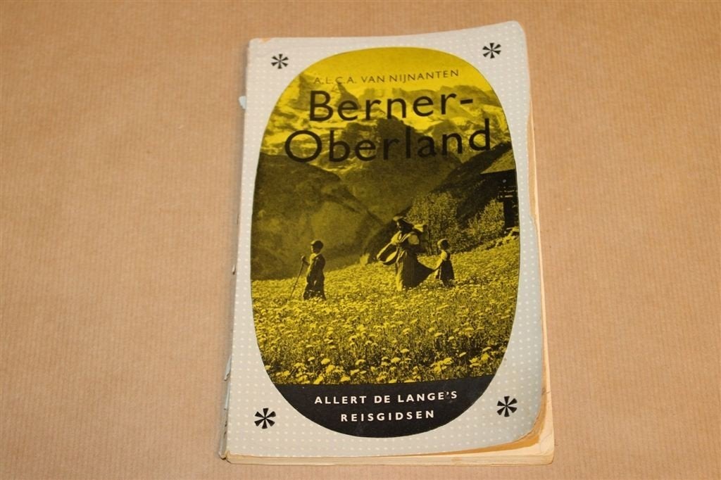 Gids voor het Berner Oberland — Vintage Reisgids 1957, Europa, Ophalen of Verzenden, Reisgids of -boek, Gelezen